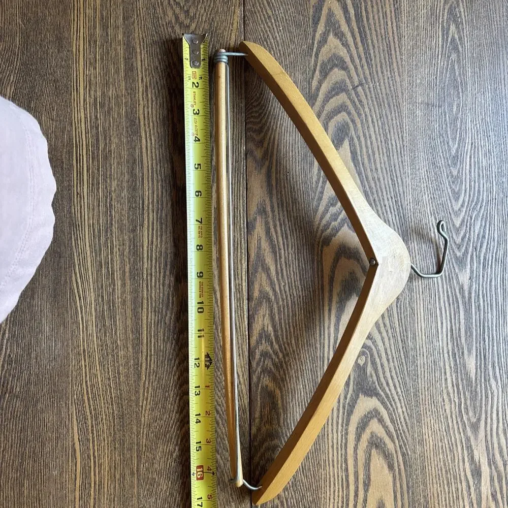Vintage Wooden Hangers - Set Of 2 pre owned